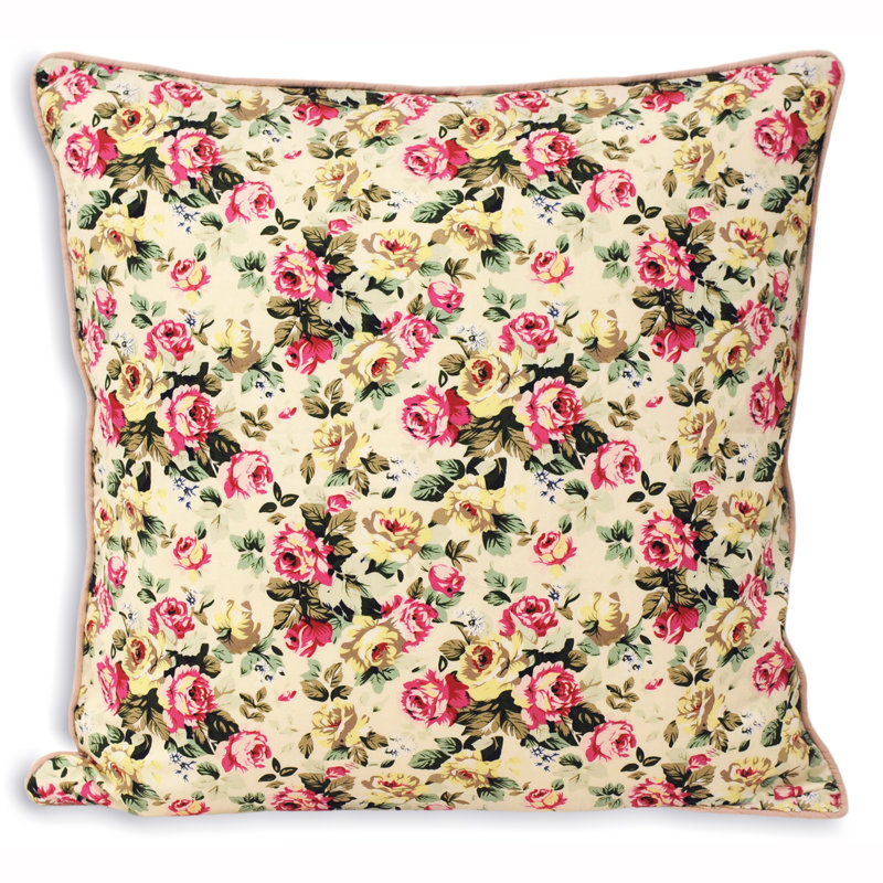 17 Stories Floral Cushion Cover Wayfair.co.uk
